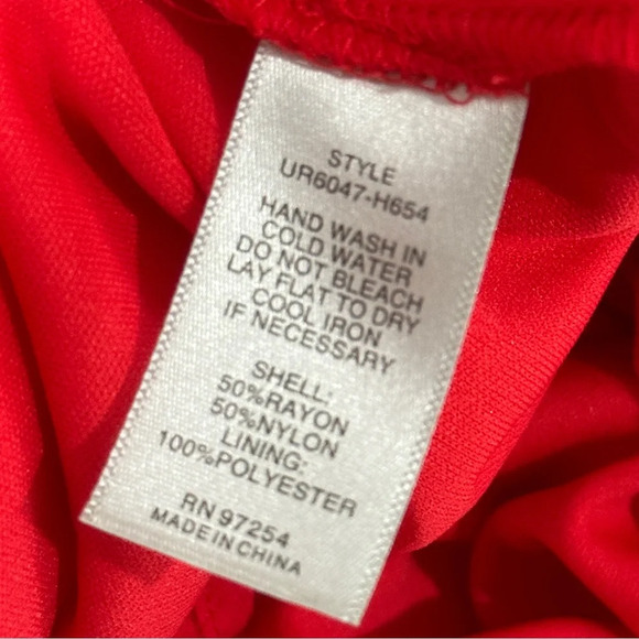 NWOT ONE CLOTHING juniors red cute romper - Picture 11 of 12